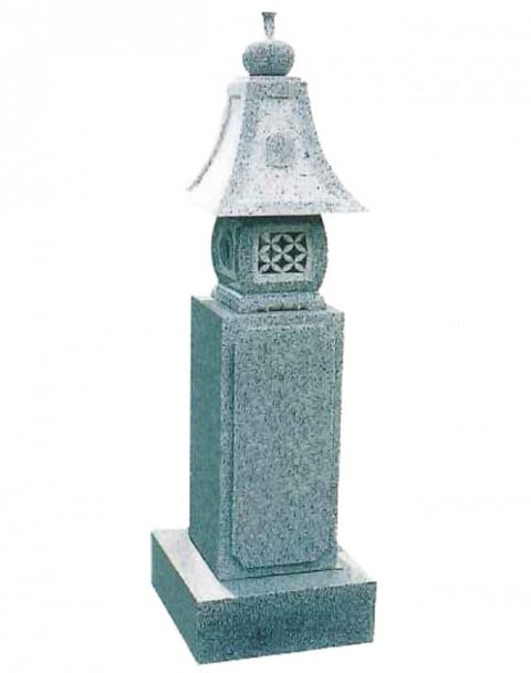 釣鐘型墓前燈籠